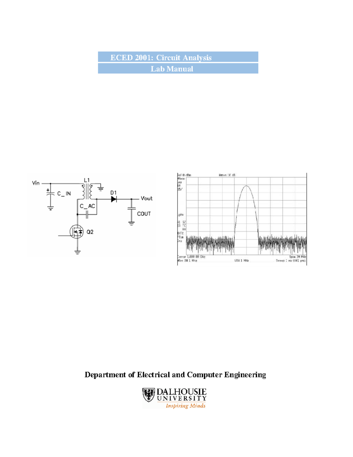 Lab 2Frequency Response ECED 2001 Circuit Analysis Lab Manual