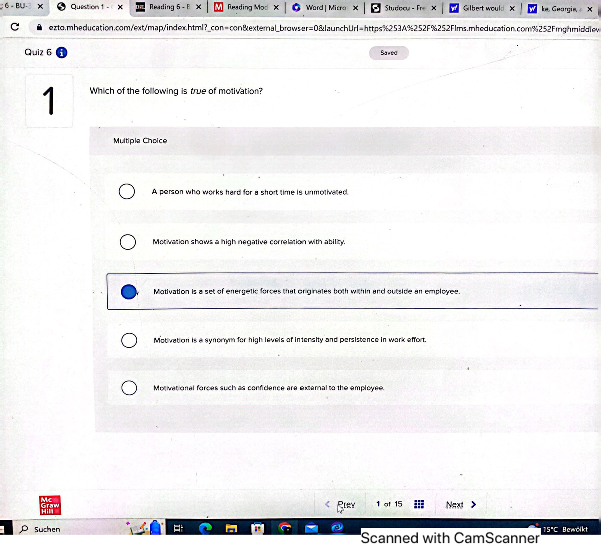 Test Answers In Book Key Answers - BU 346 - Studocu