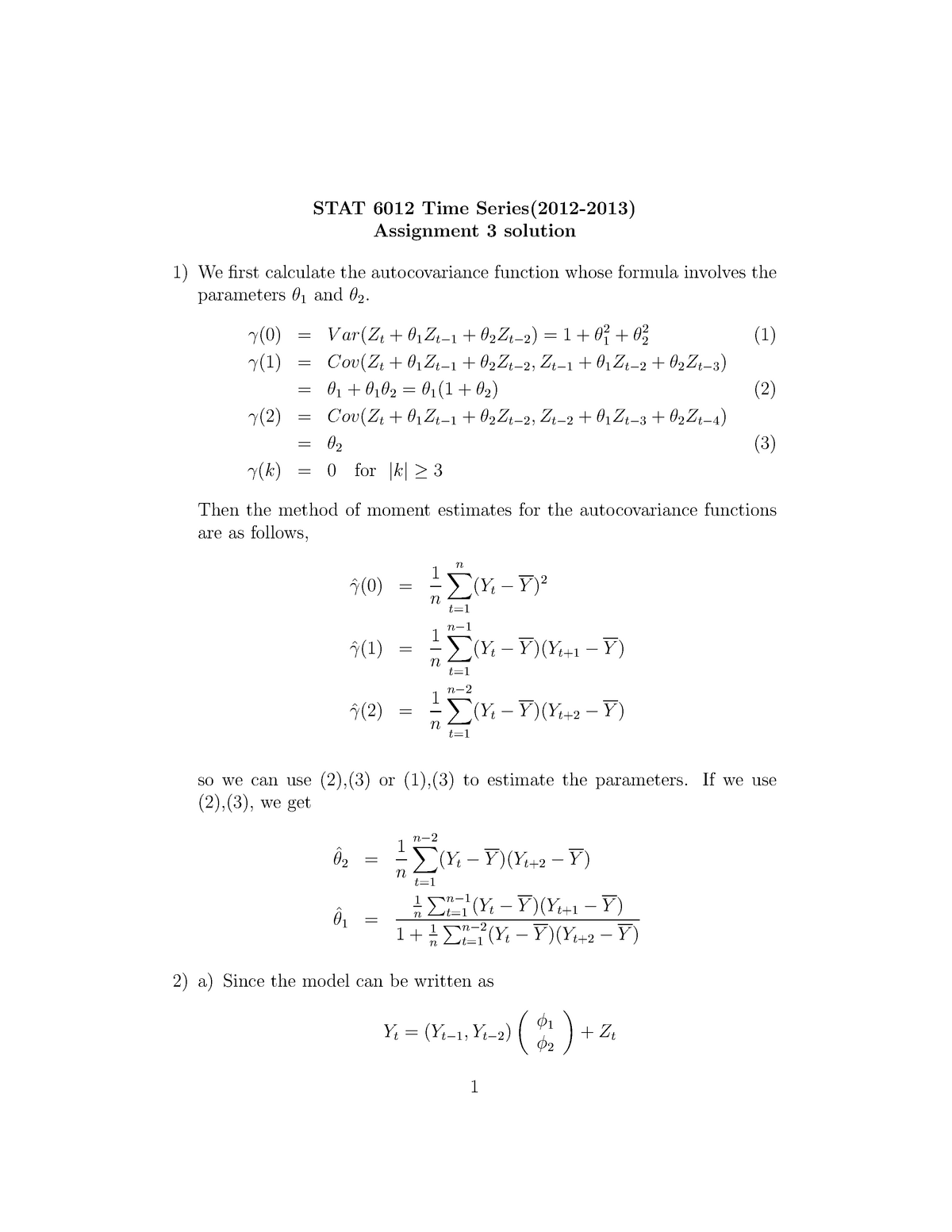 assignment_3 solution