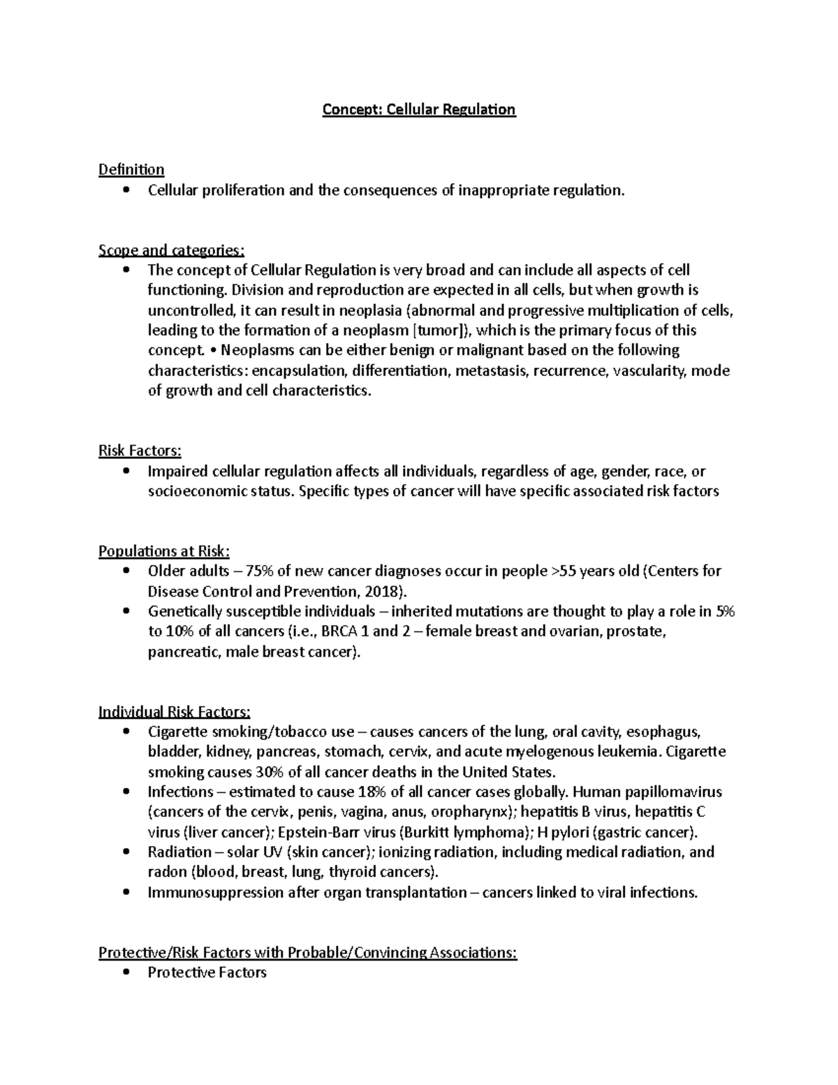 Concept Cellular Regulation - Concept: Cellular Regulation Definition ...