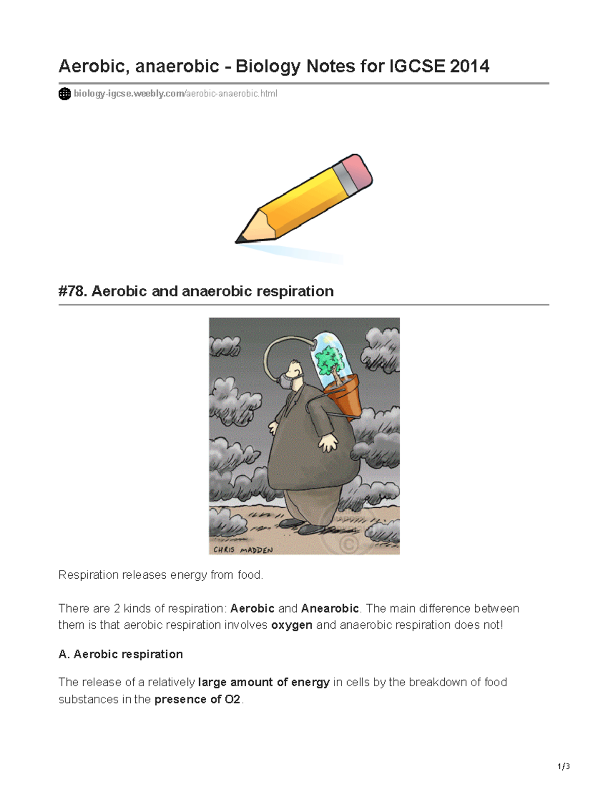 Anaerobic Biology