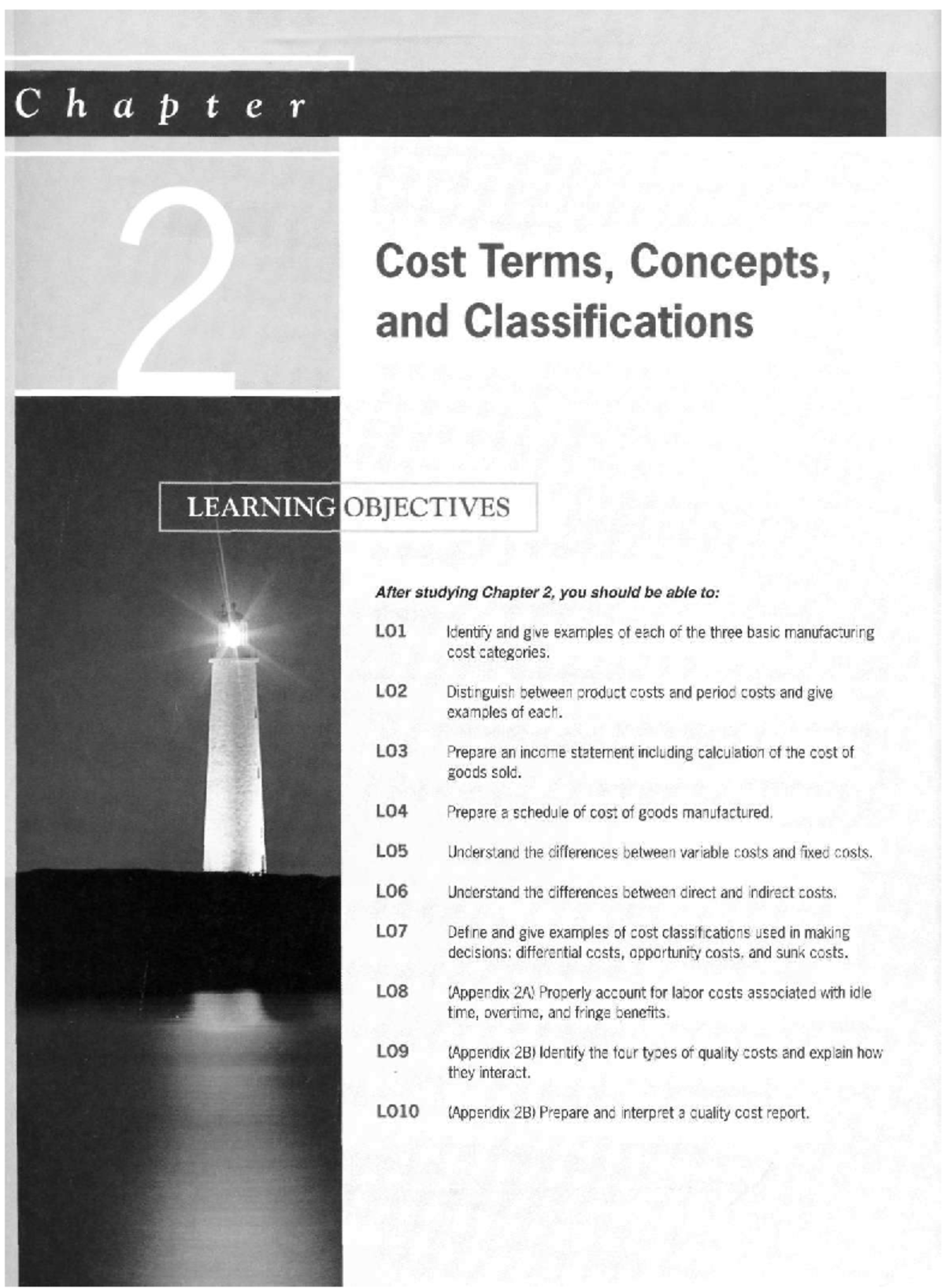 Chapter+2 - qqq - Managerial Accounting - Studocu