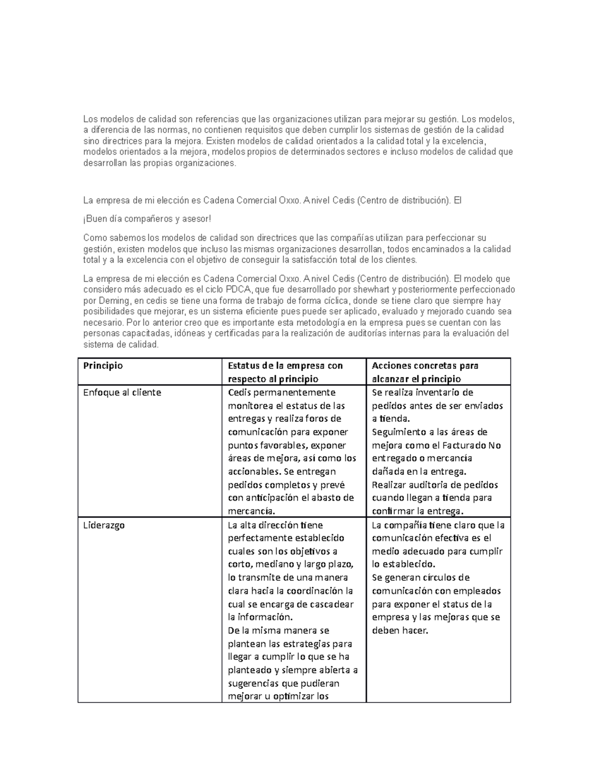 Los Modelos De Calidad Foro De Aportaciones Los Modelos De Calidad Son Referencias Que Las