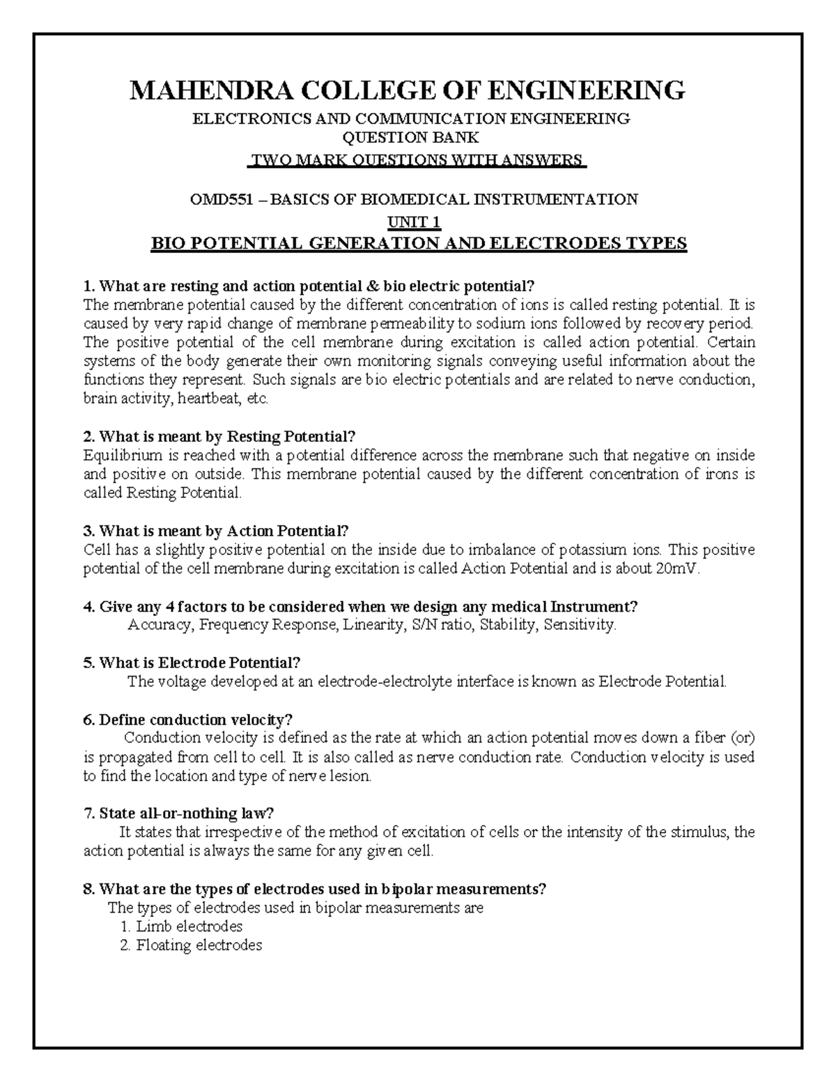 Question-BANK-III-ECE -bbi - TWO MARK QUESTIONS WITH ANSWERS OMD551 ...