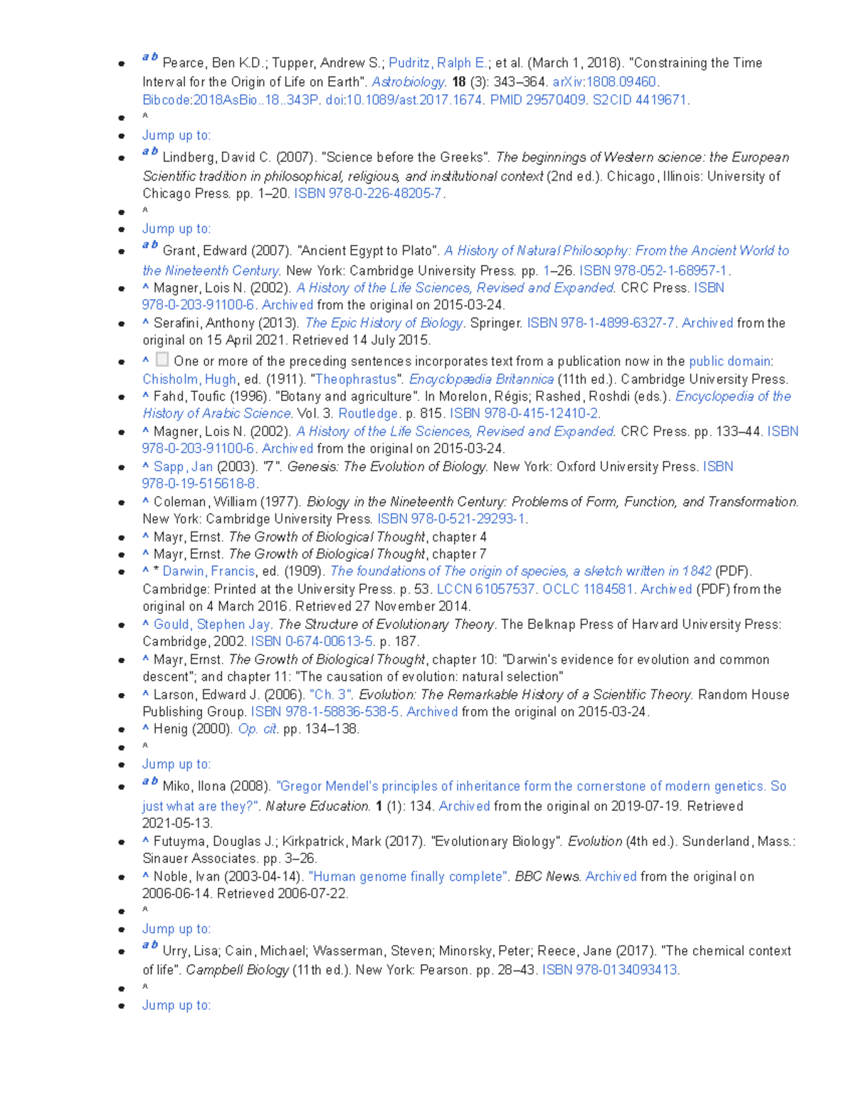Biology Lecture Notes - a b Pearce, Ben K.; Tupper, Andrew S.; Pudritz ...