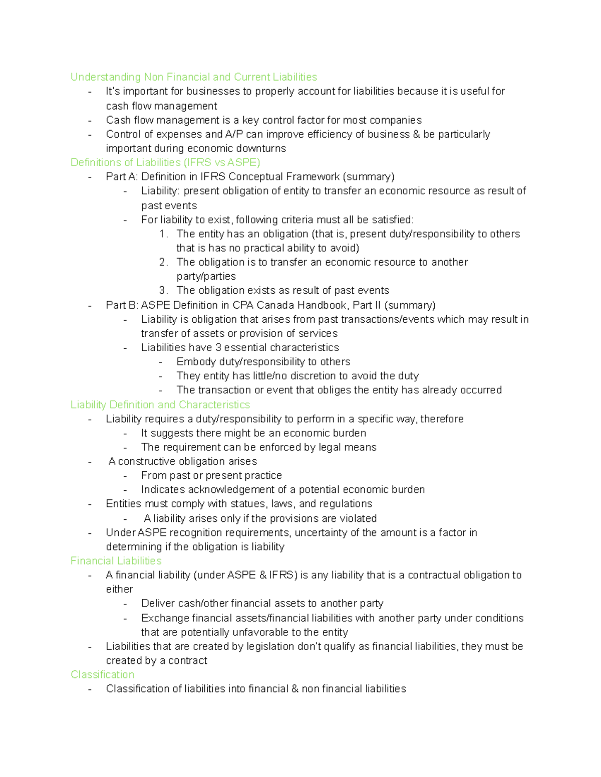 Chapter 13 Non Financial and Current Liabilities - Understanding Non ...