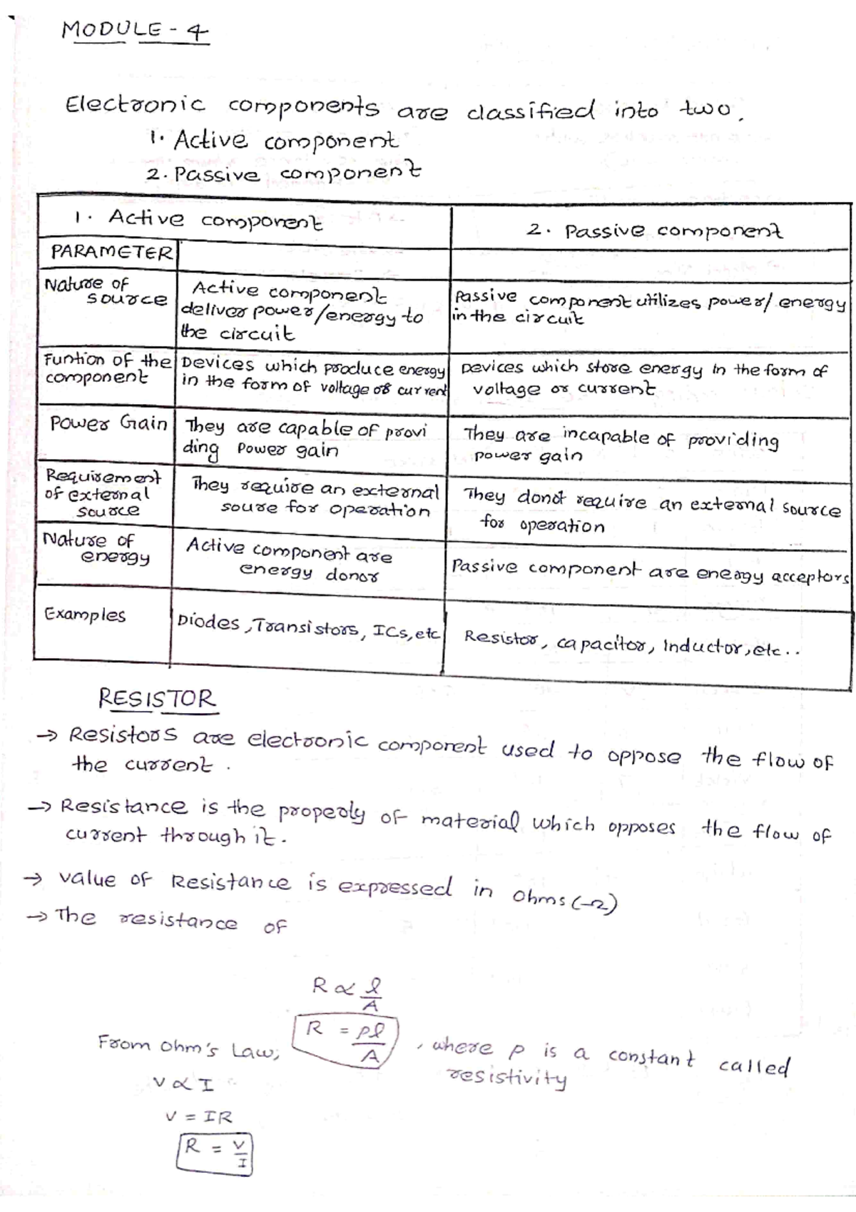 Electrical - Basics Of Electrical & Electronics Engineering - Studocu