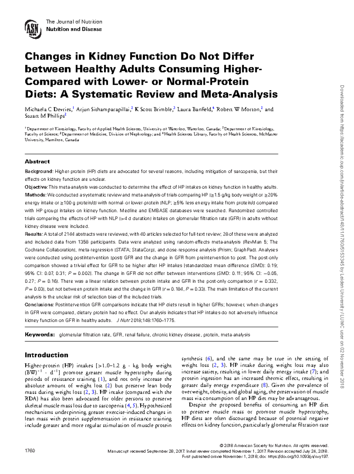 changes-in-kidney-function-the-journal-of-nutrition-nutrition-and