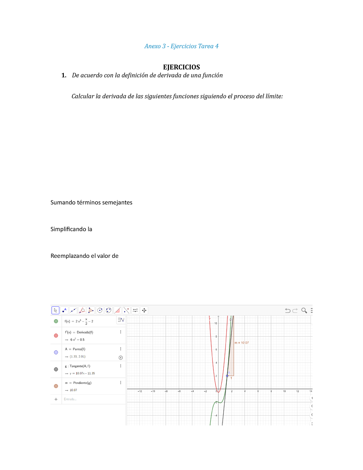 Anexo 3 Ejercicios Tarea 4 Estudiante 3 - Anexo 3 - Ejercicios Tarea 4 ...