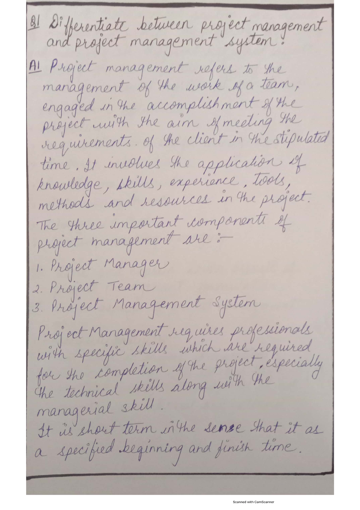 project-management-4-important-notes-for-exam-project-management