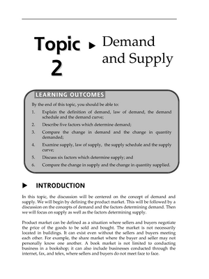 microeconomics topics for assignment