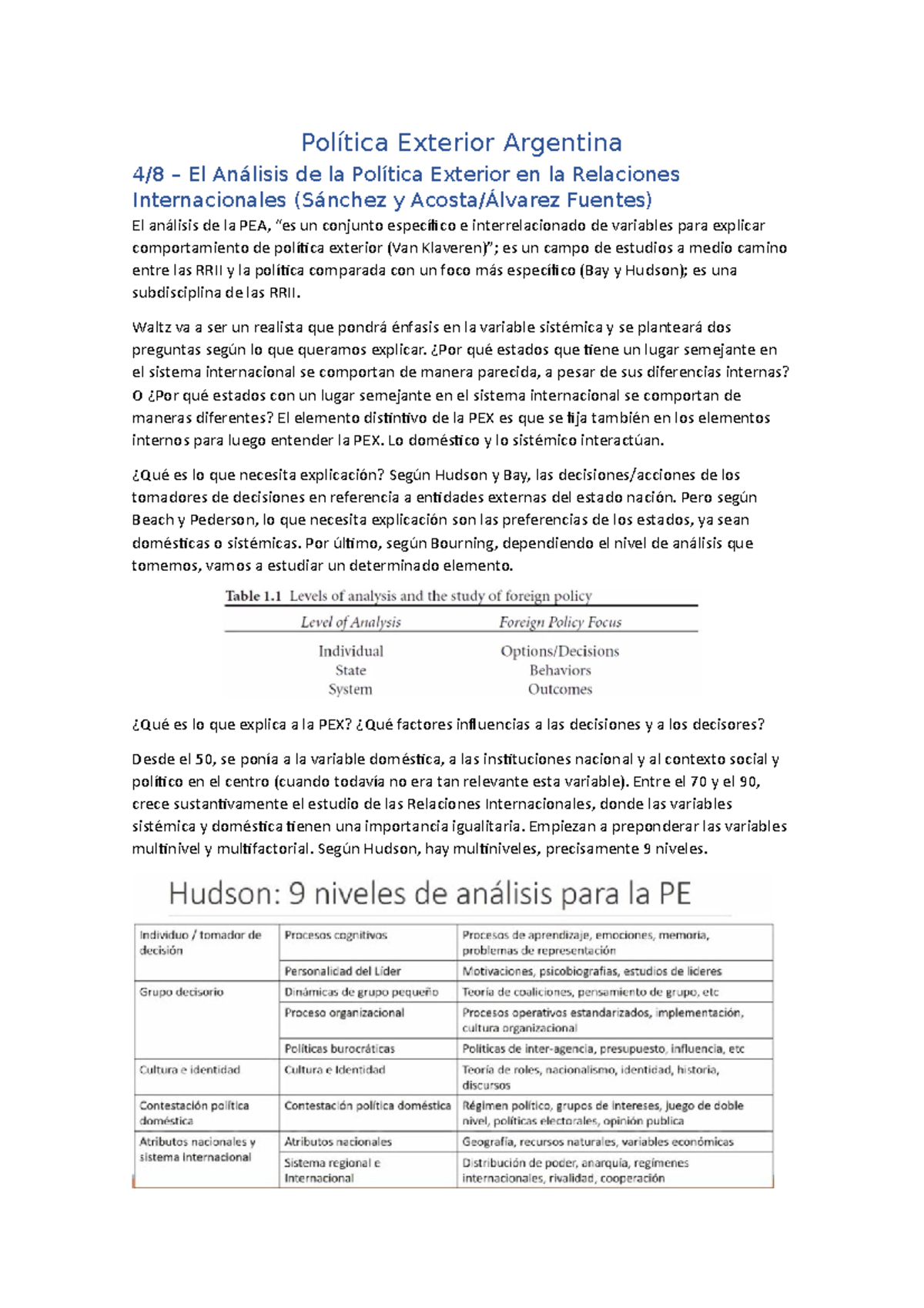 Política Exterior Argentina - Con La Prof J - Política Exterior ...