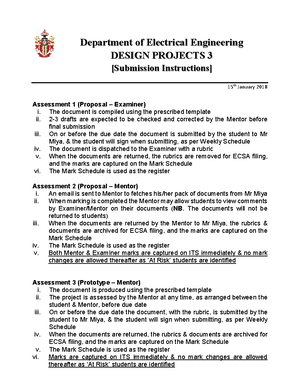 Design Assignment - SURNAME AND INITIALS : NGIBA. Z. STUDENT NUMBER ...