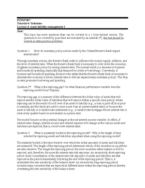 Predicting a Firm's FInancial Distress The Merrill Lynch Co Statement ...