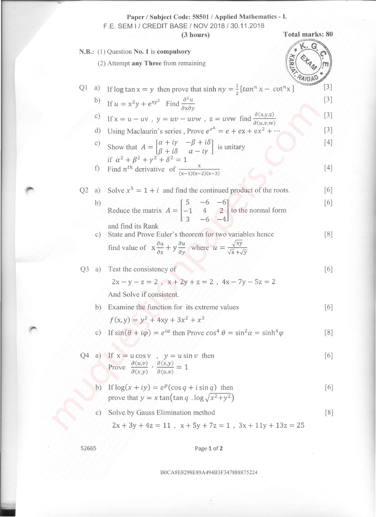 Exam December 18 Questions And Answers Studocu