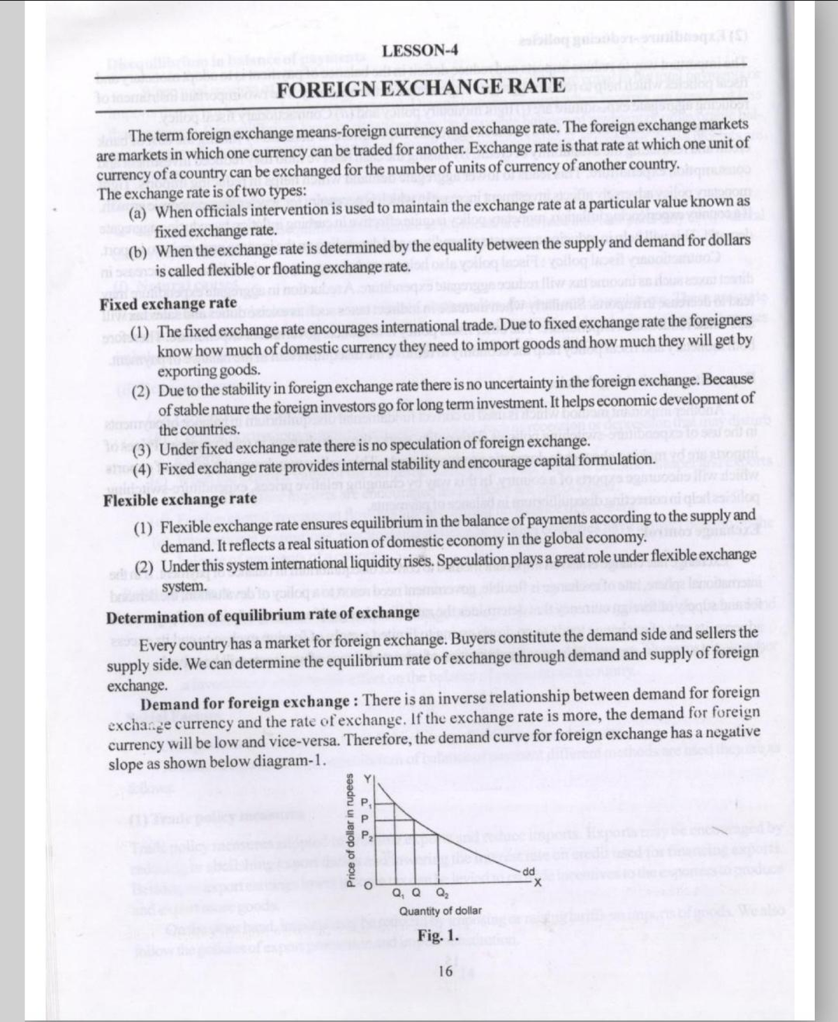 Foreign Exchange RATE - Lecture notes - BA Economics - Studocu