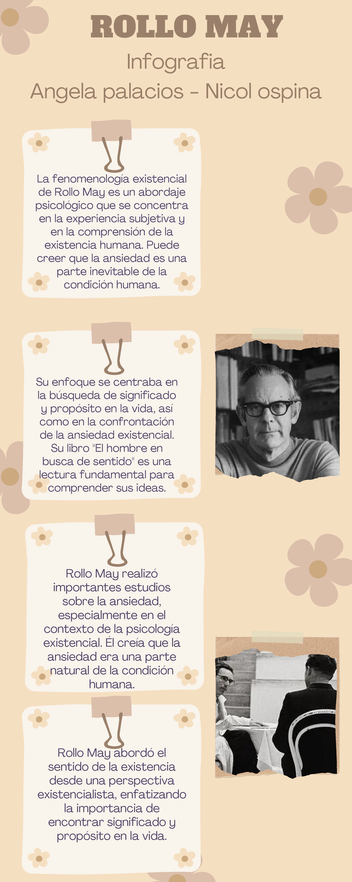 Rollo may - ROLLO MAY Infografia Angela palacios - Nicol ospina La ...