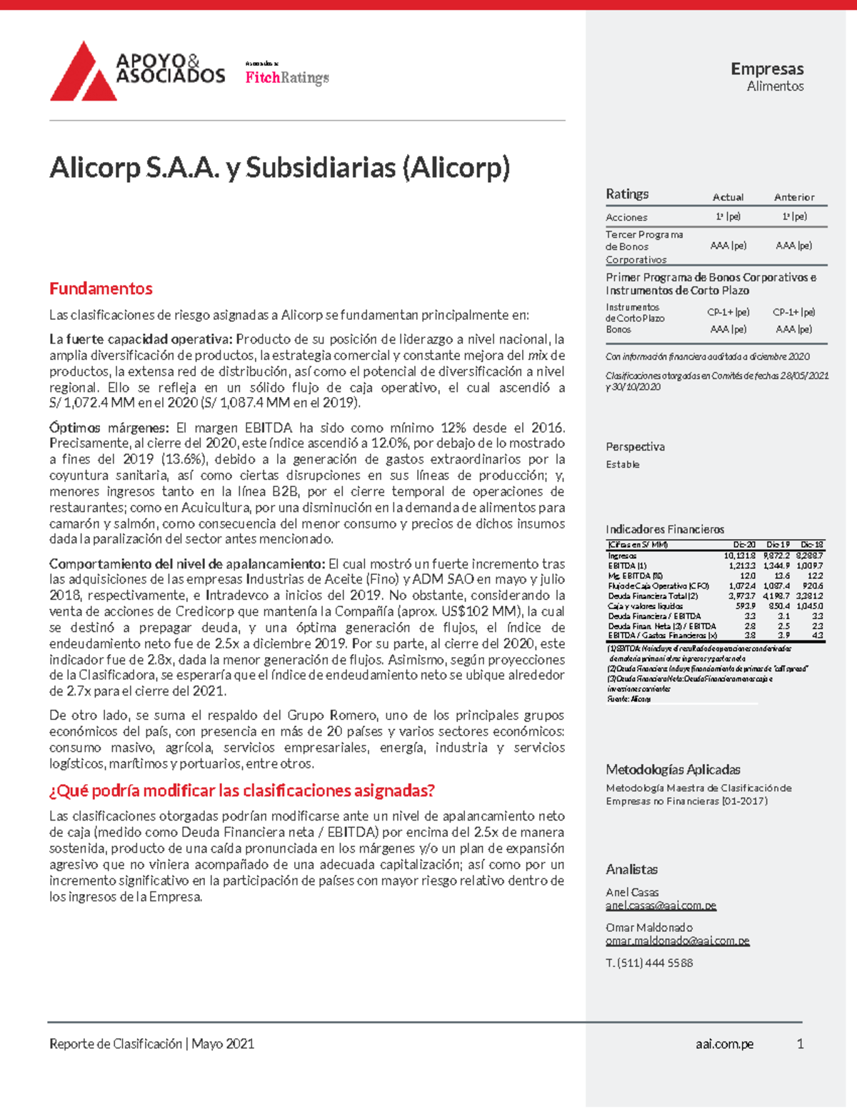 Alicorp-Dic 20-rev - Estados financieros - FitchRatings Empresas ...