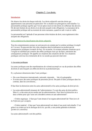 Introduction Au Droit - INTRODUCTION GENERALE AU DROIT PLAN ...