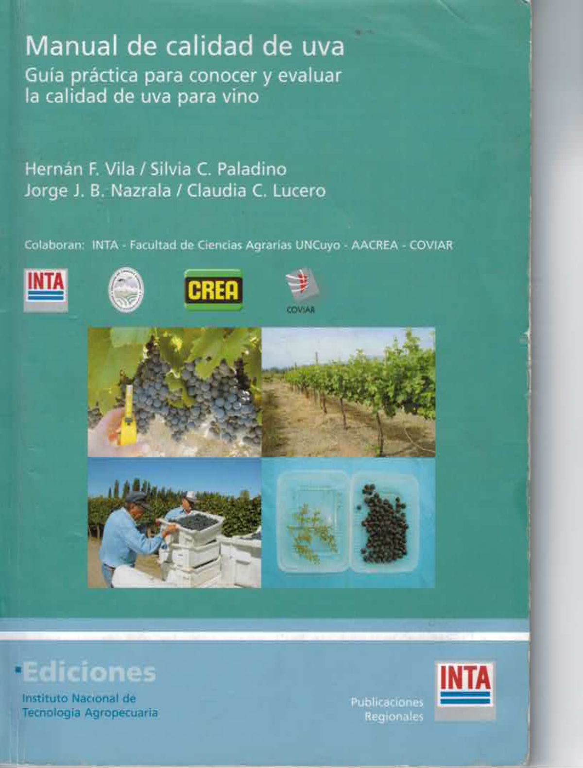 Manual De Calidad De Uva Inta Enolog A A Studocu