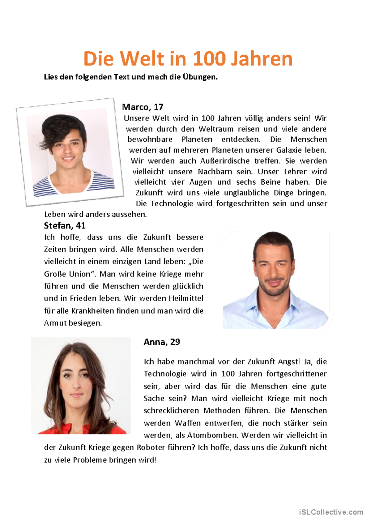 Die Welt in 100 Jahren - Futur - Die Welt in 100 Jahren Lies den ...