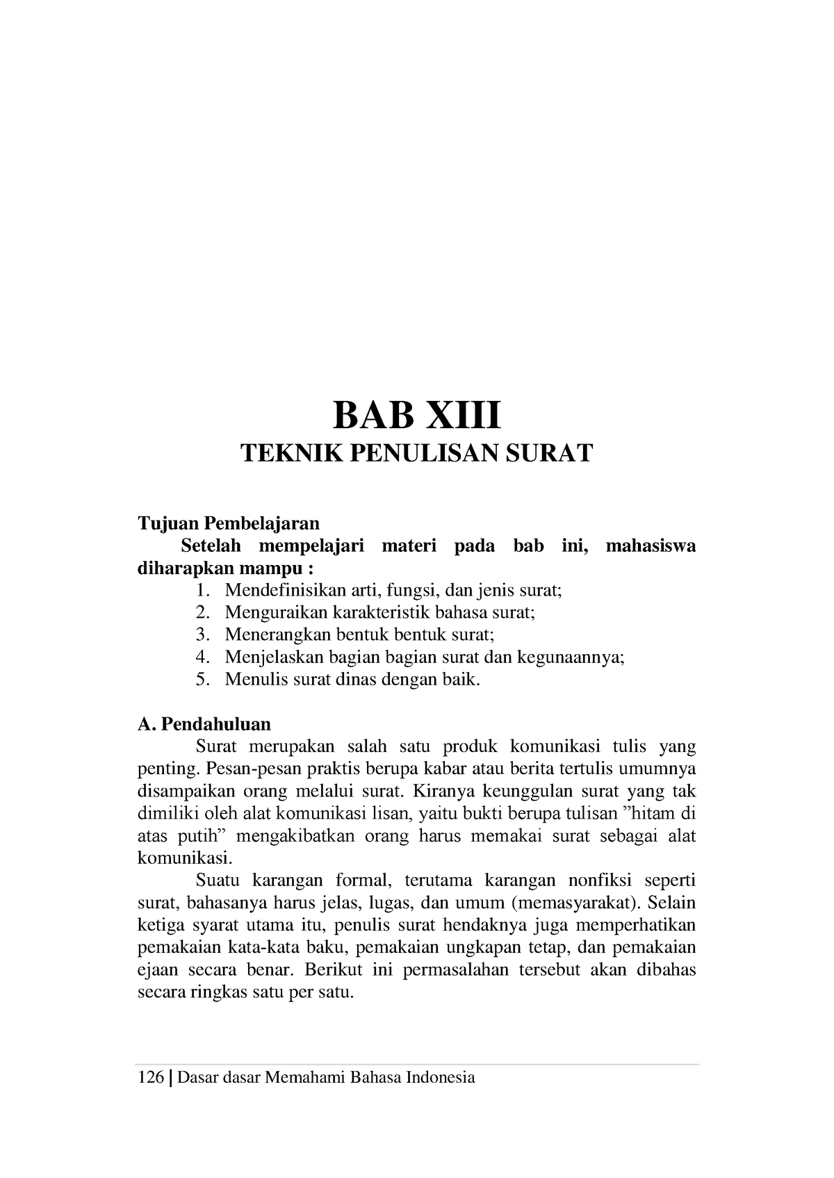 Dasa Dasar Memahami Bahasa Indonesia Pdf-133 - 126 | Dasar Dasar ...