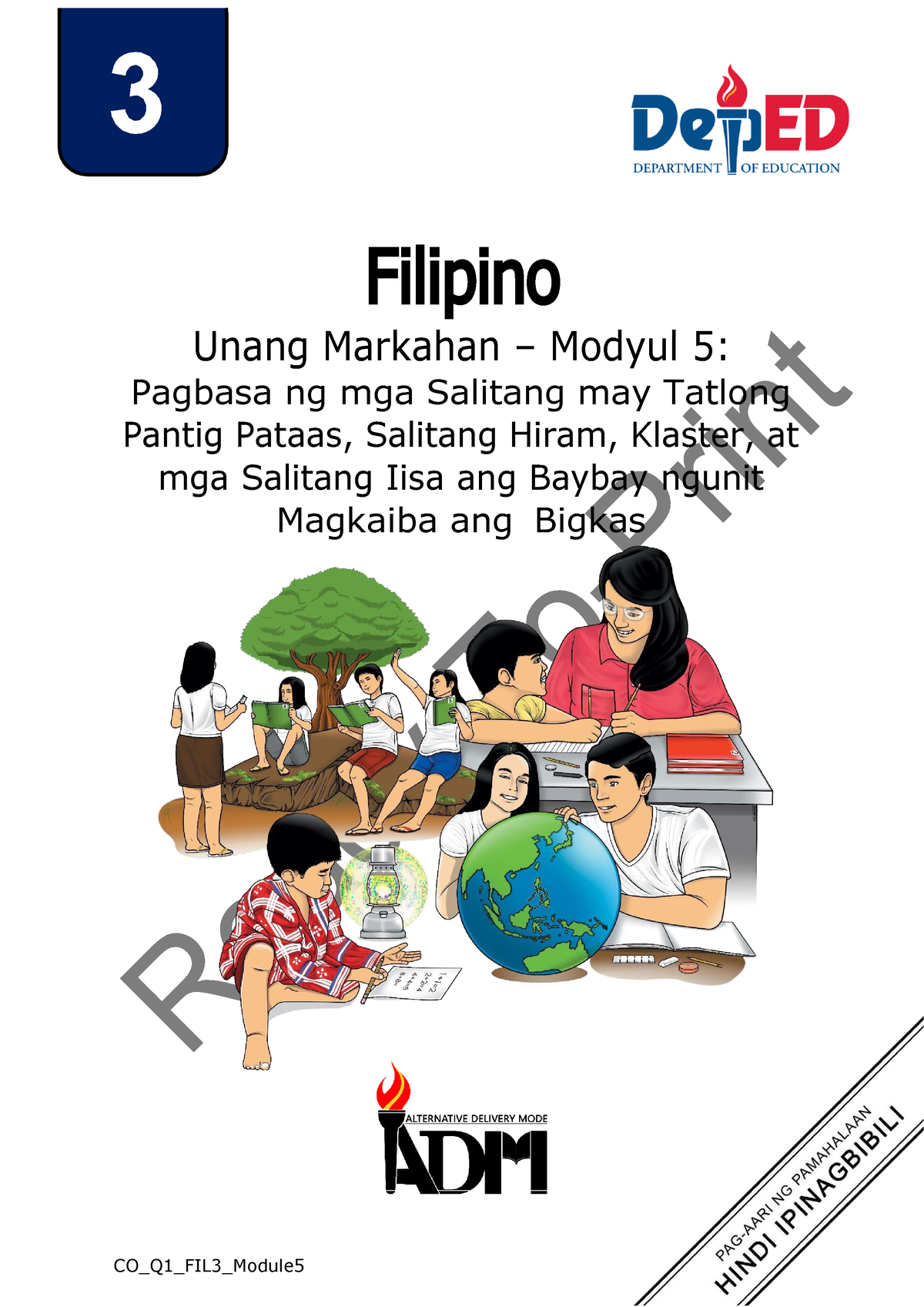 Filipino 3 q1 mod5 Pagbasa-ng-mga-Salitang-may-Tatlong-Pantig v2
