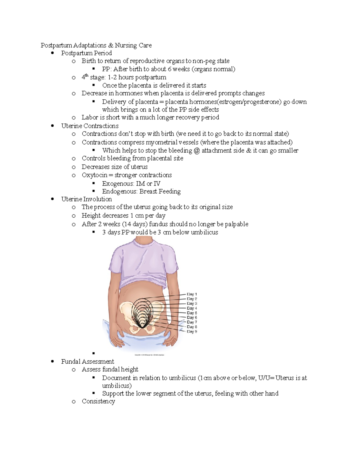 N351- Test #5 - Study Guide - NURS 361 - BYU - Studocu