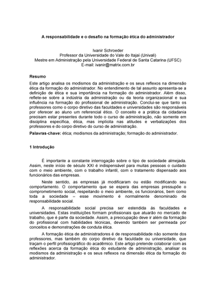 10. Relatório Diogo - RELATÓRIO CENTRO UNIVERSITÁRIO FAEL - UNIFAEL ...