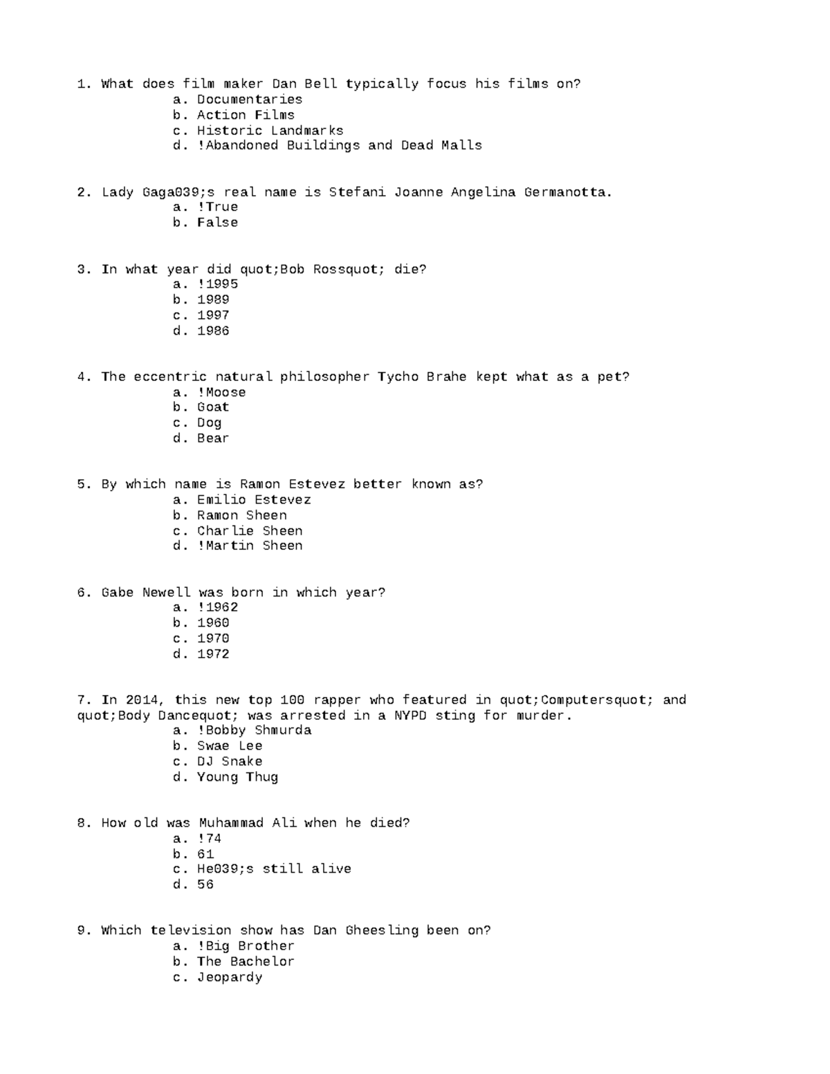 ASTR346 Lesson Plan 7 Greek Mythology What does film maker Dan Bell