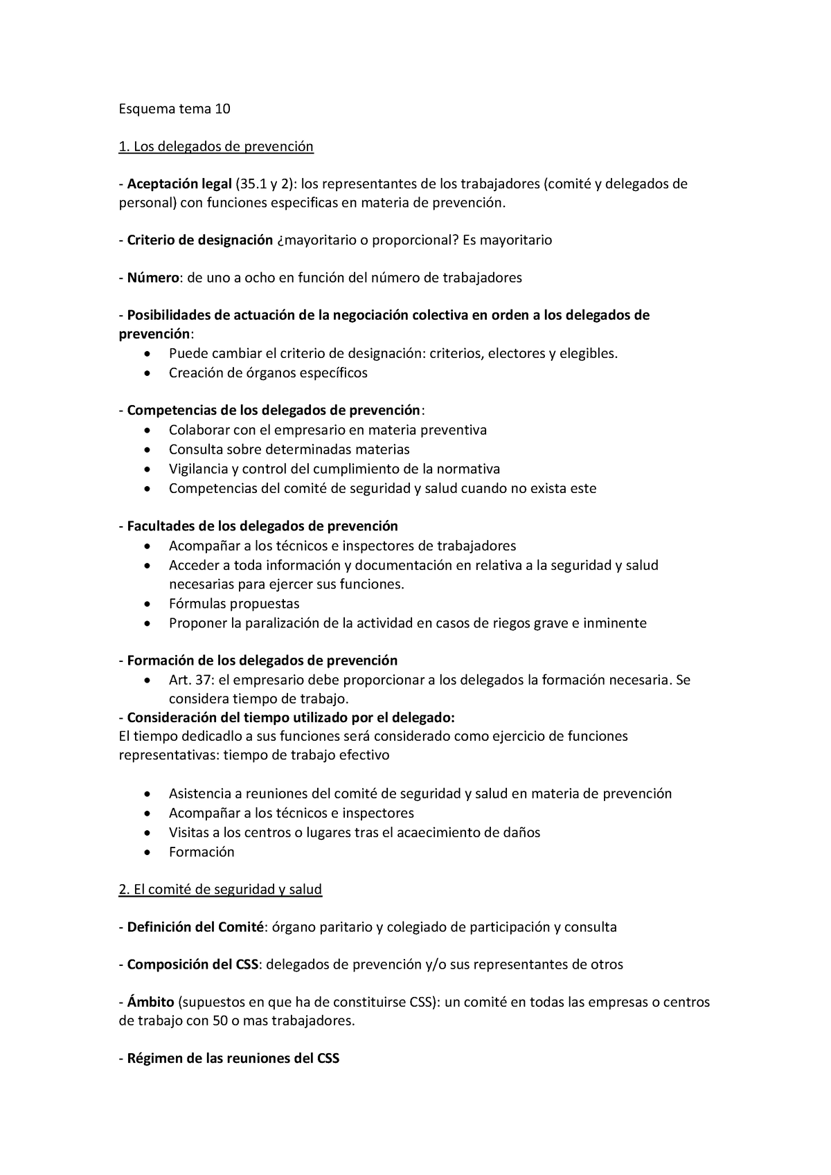 Esquema Del Tema 10 - Apuntes Del Profesor Con Anotaciones Y Practicas ...