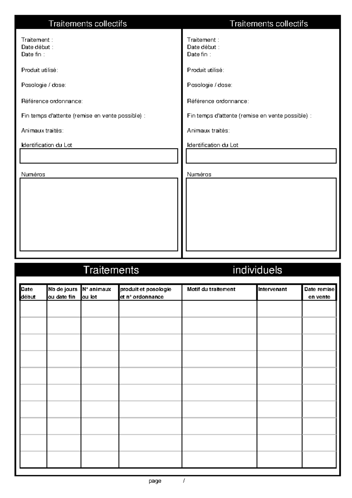 sanit viande Traitements collectifs Traitements collectifs — free download