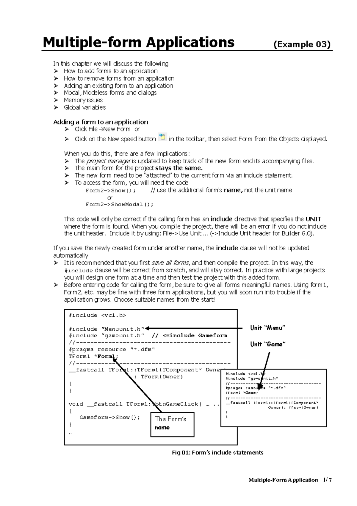 PGM216D 01 Multipleforms f - Multiple-form Applications (Example 03) In ...