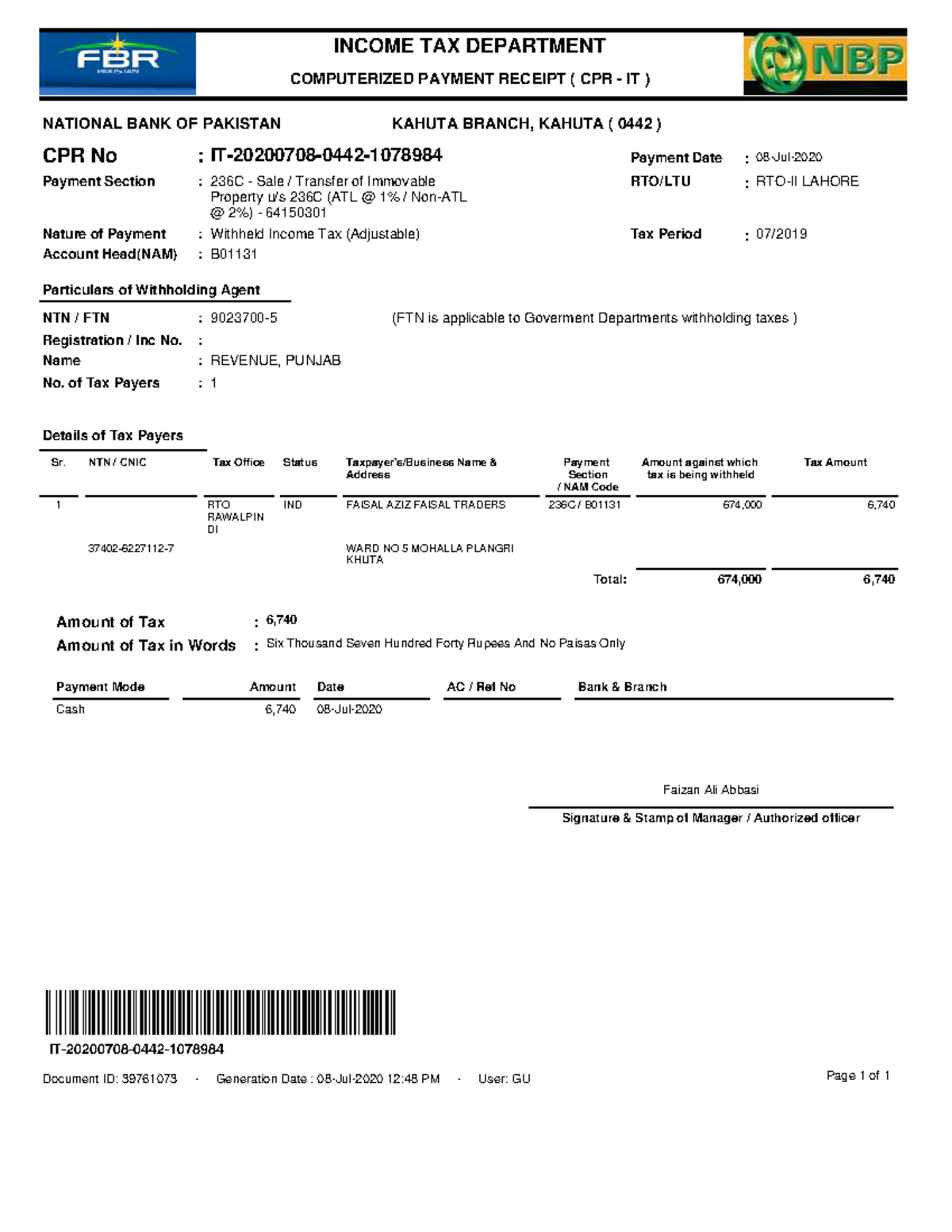 CPR 2021-merged - kkk - COMPUTERIZED PAYMENT RECEIPT ( CPR - IT ...