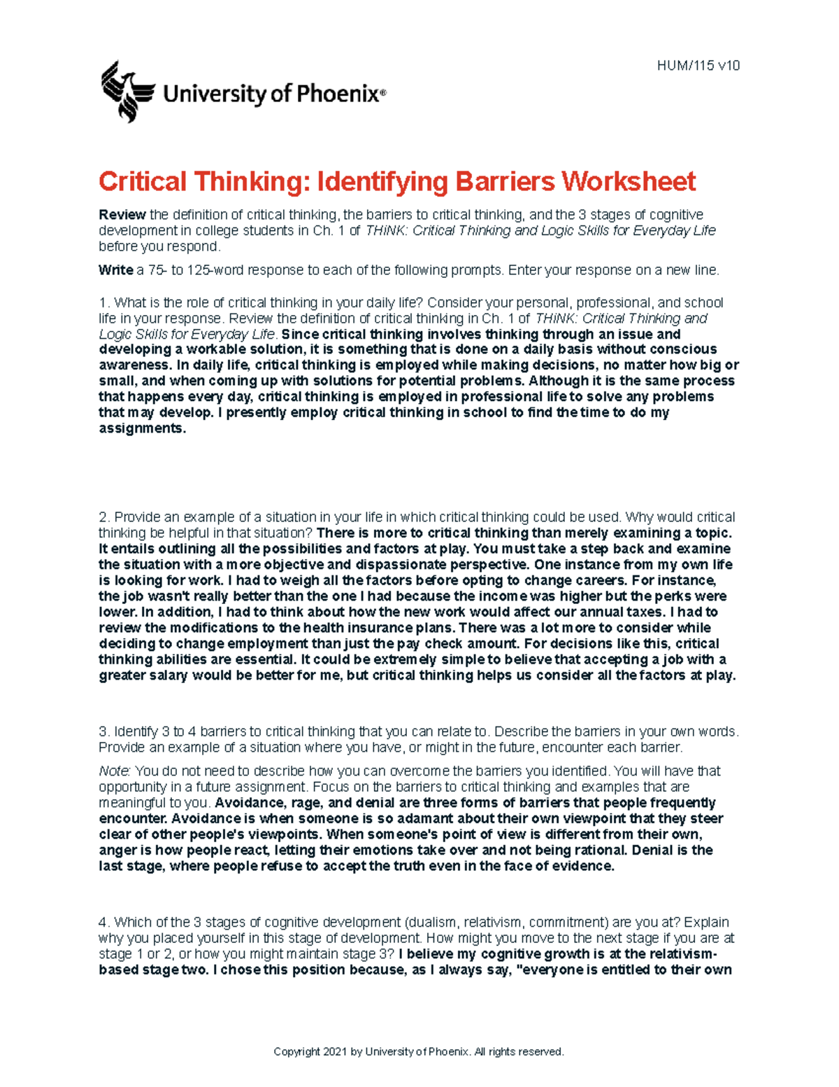 hum115-v10-wk1-critical-thinking-identifying-barriers-worksheet-1-doc