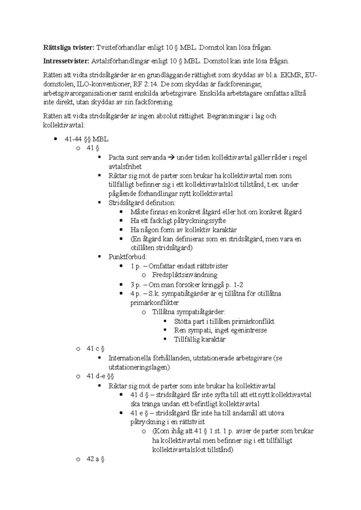 Arbetsrätt och medling - Rättsliga tvister: Tvisteförhandlar enligt 10 ...