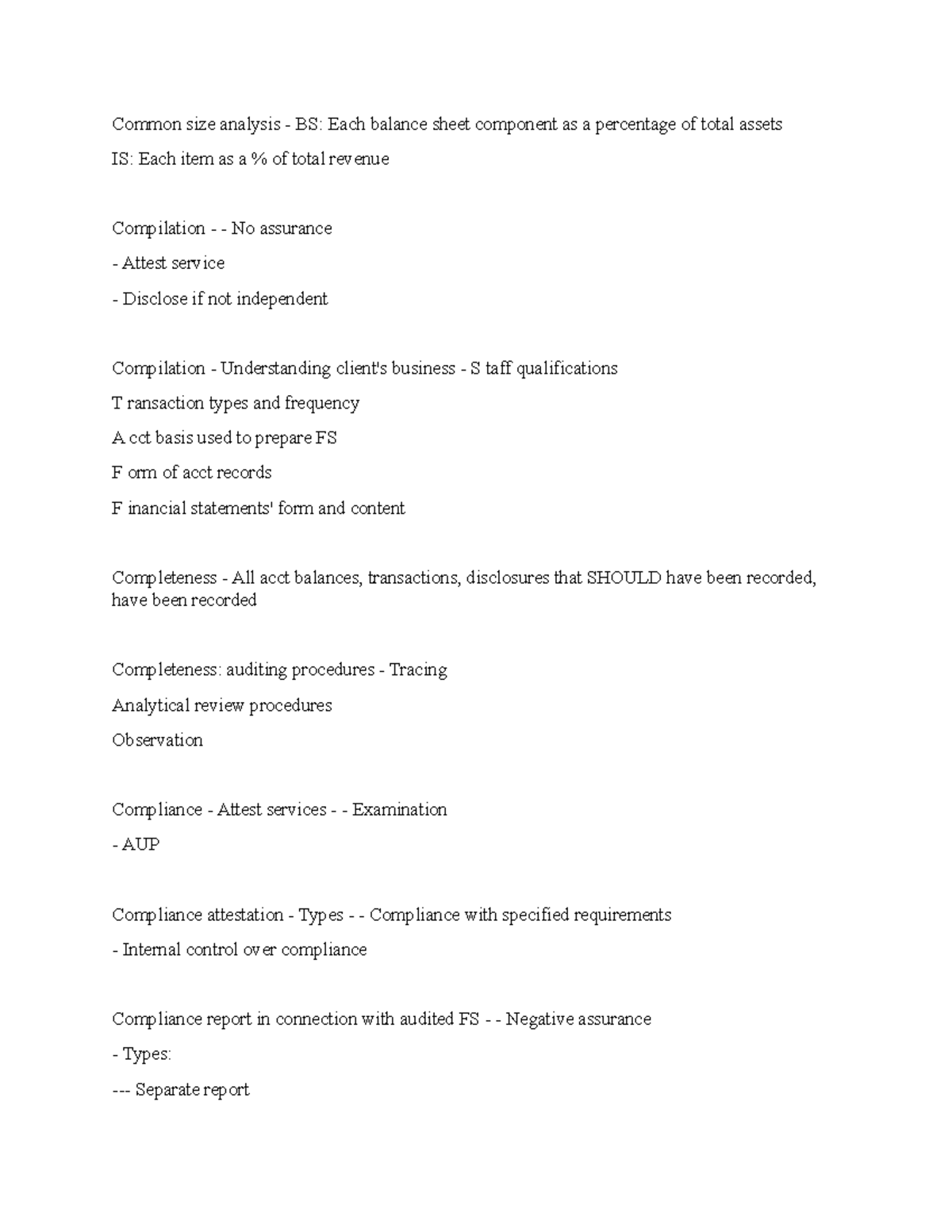 note-8-cpa-prep-common-size-analysis-bs-each-balance-sheet