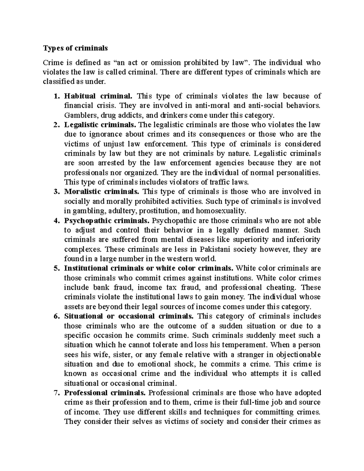 lec-5-types-of-criminals-types-of-criminals-crime-is-defined-as-an-act-or-omission