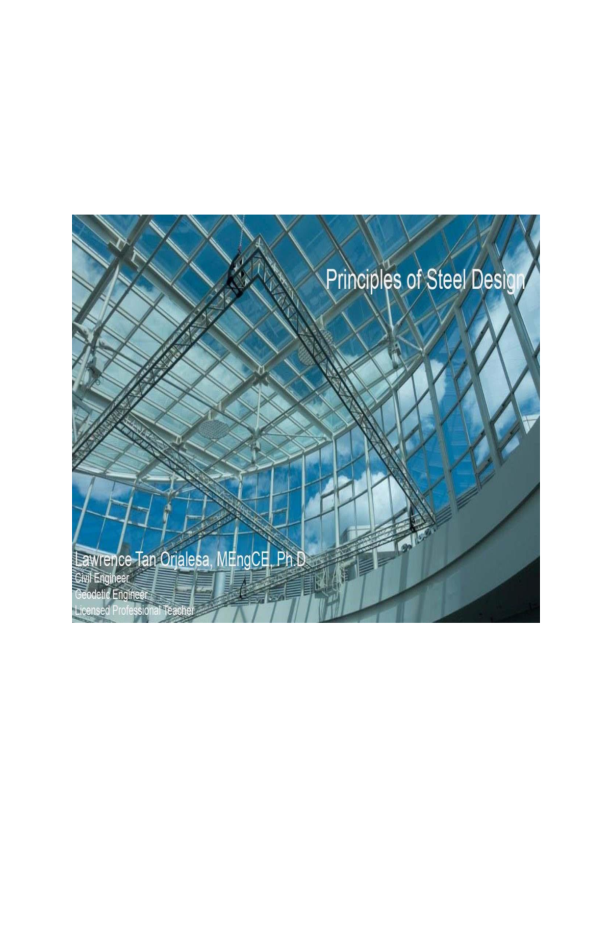 527660389 Chapter 1 Fundamentals of Steel Design - Chapter 1 ...