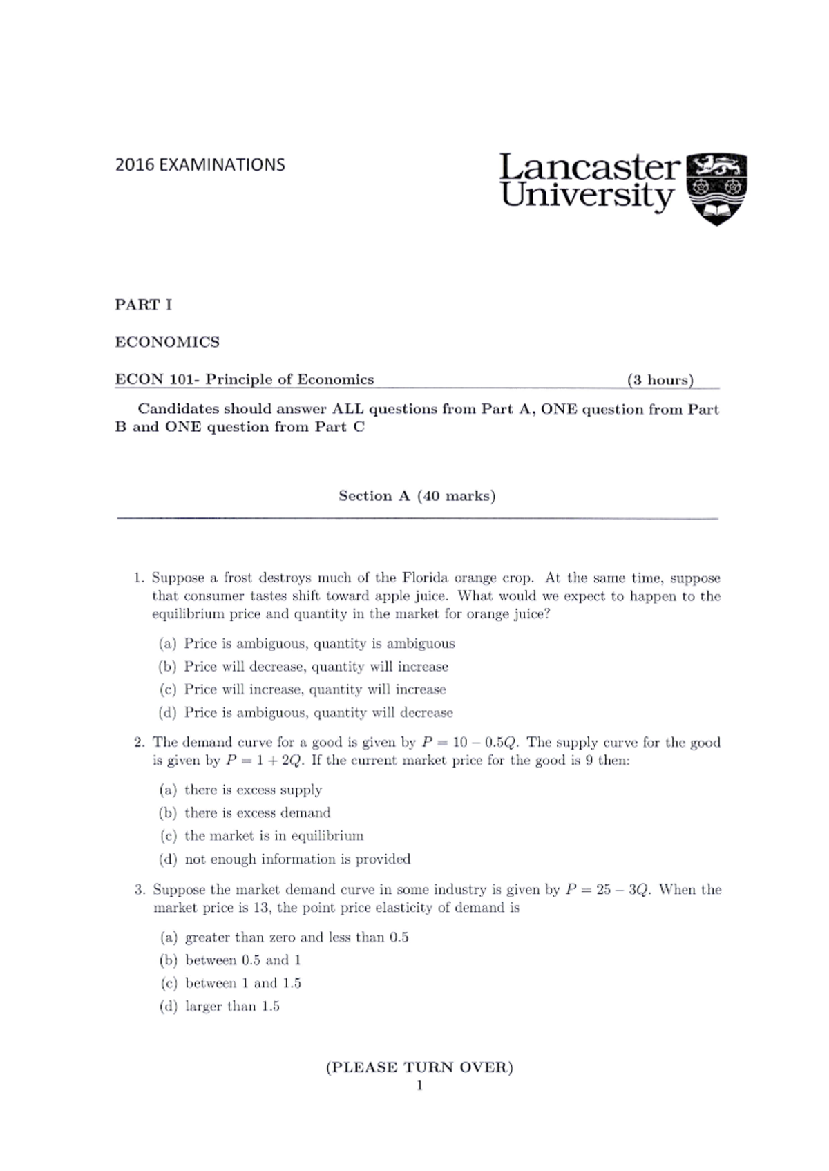 ECON101 (10) - DETALIED LECTURE NOTES - EC100 - Studocu