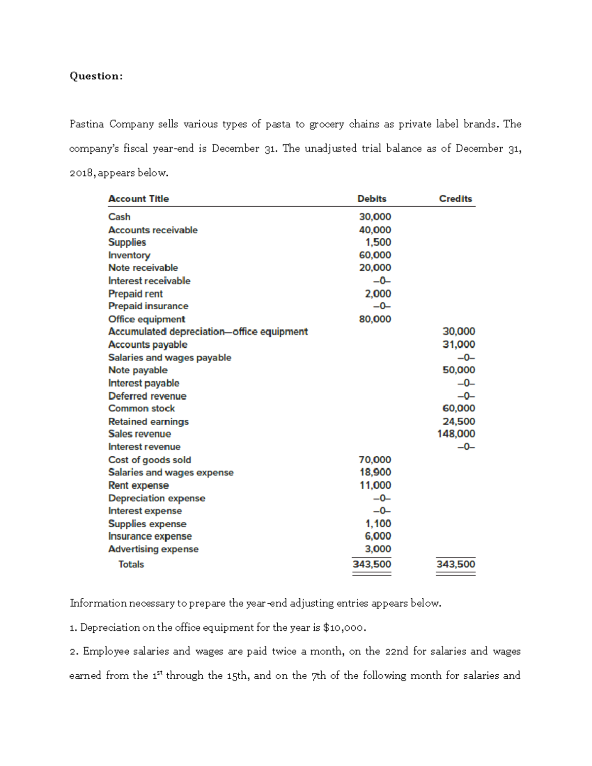 (3) - Intermediate Accounting Chapter 2 Solved Answers By Spiceland ...