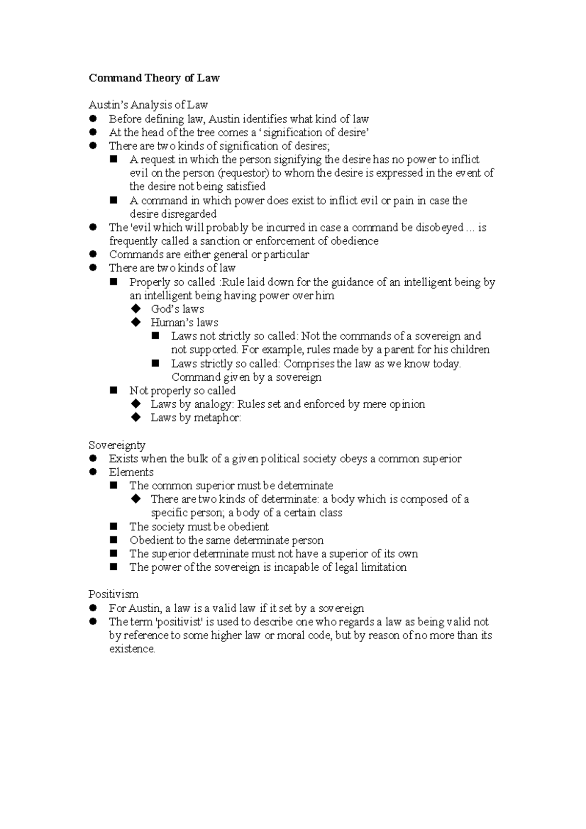 command-theory-of-law-notes-command-theory-of-law-austin-s-analysis