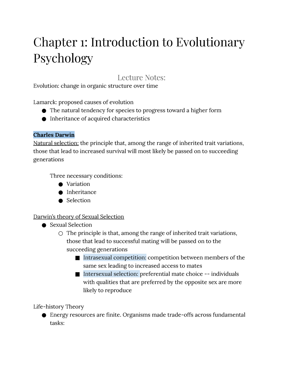 essay topics for evolutionary psychology