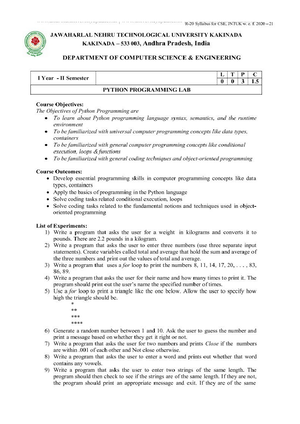 Python lab programs - 2:48 PM PP LAB 1 a python program to assign a ...