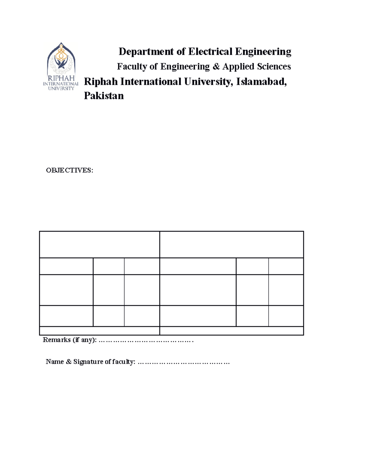 SS Lab Report 8 - Department of Electrical Engineering Faculty of ...