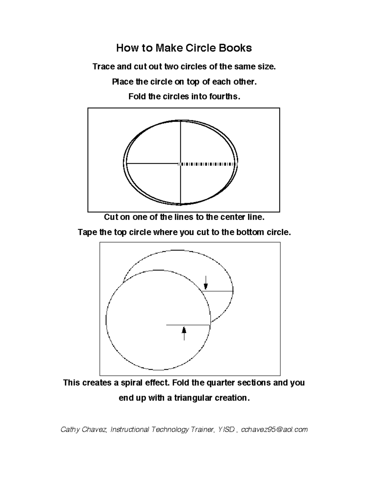 circle-books-how-to-make-circle-books-trace-and-cut-out-two-circles