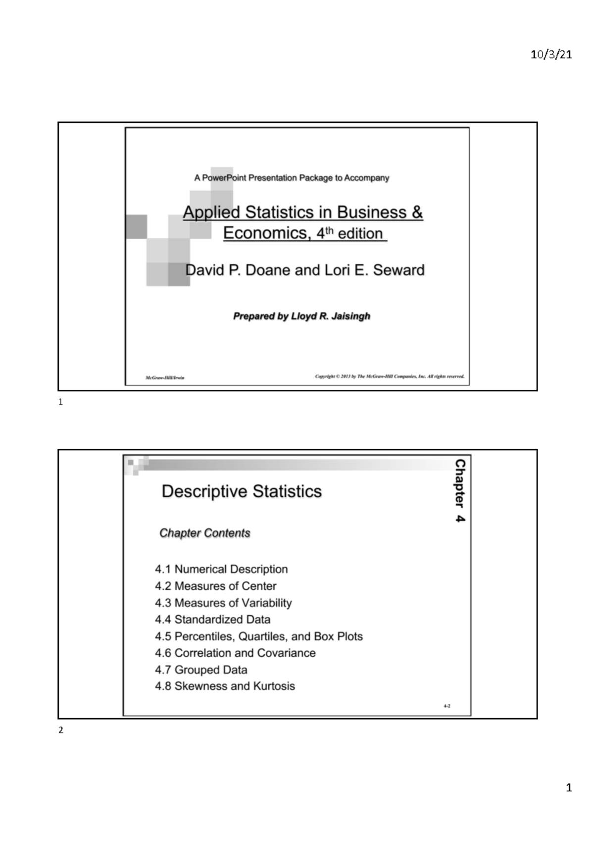 Chapter 4 Introduction to Probability - Business Admination - Studocu