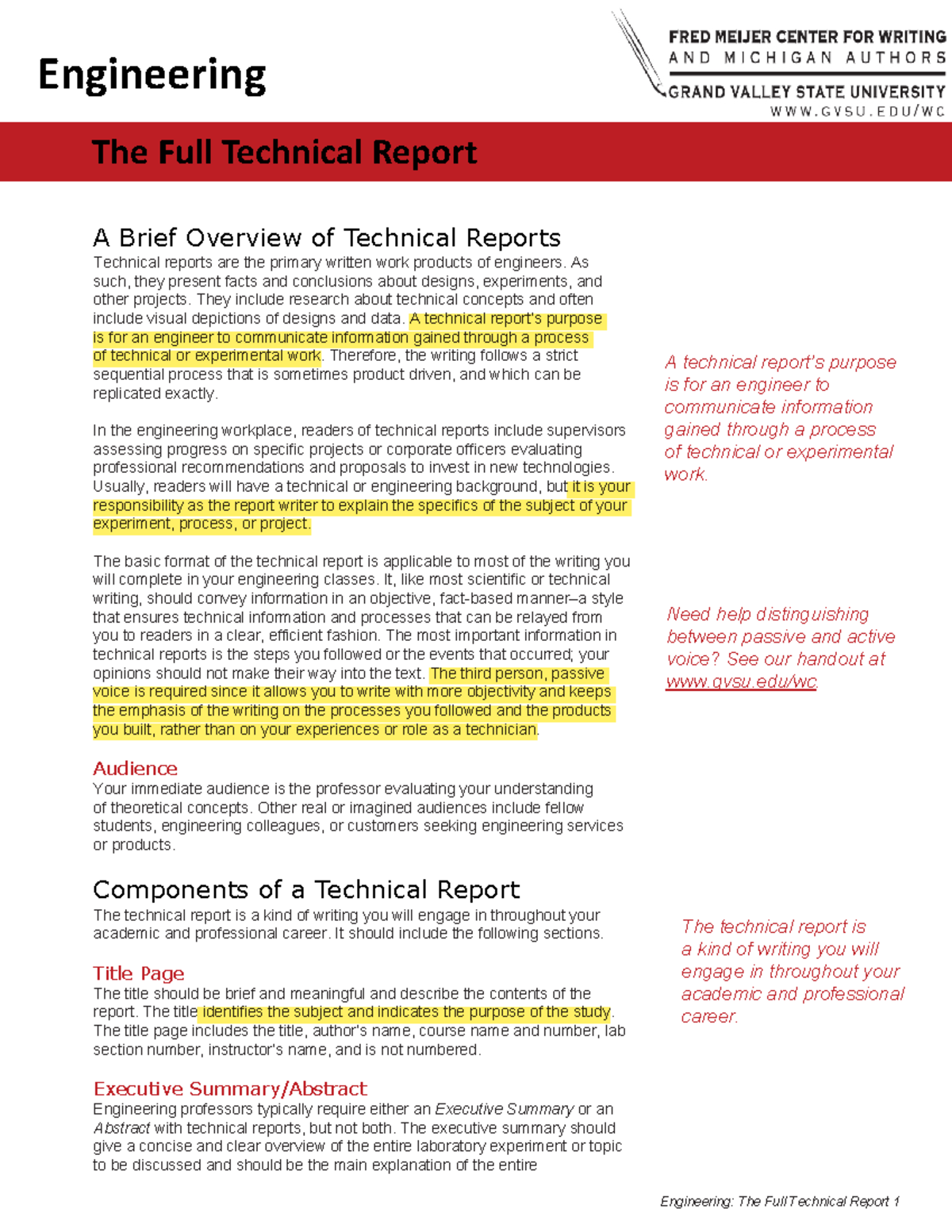 Engineering Technical Report Sample 1 Engineering The Full Technical   Thumb 1200 1553 