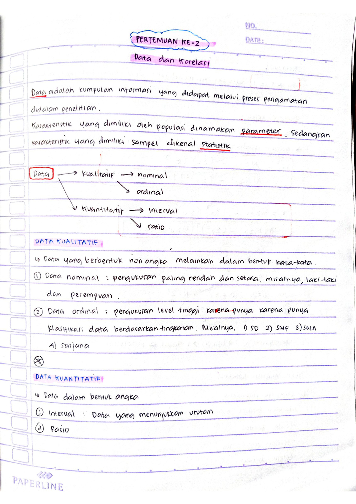 Statistik Multivariat - pertemuan ke 2 - Studocu