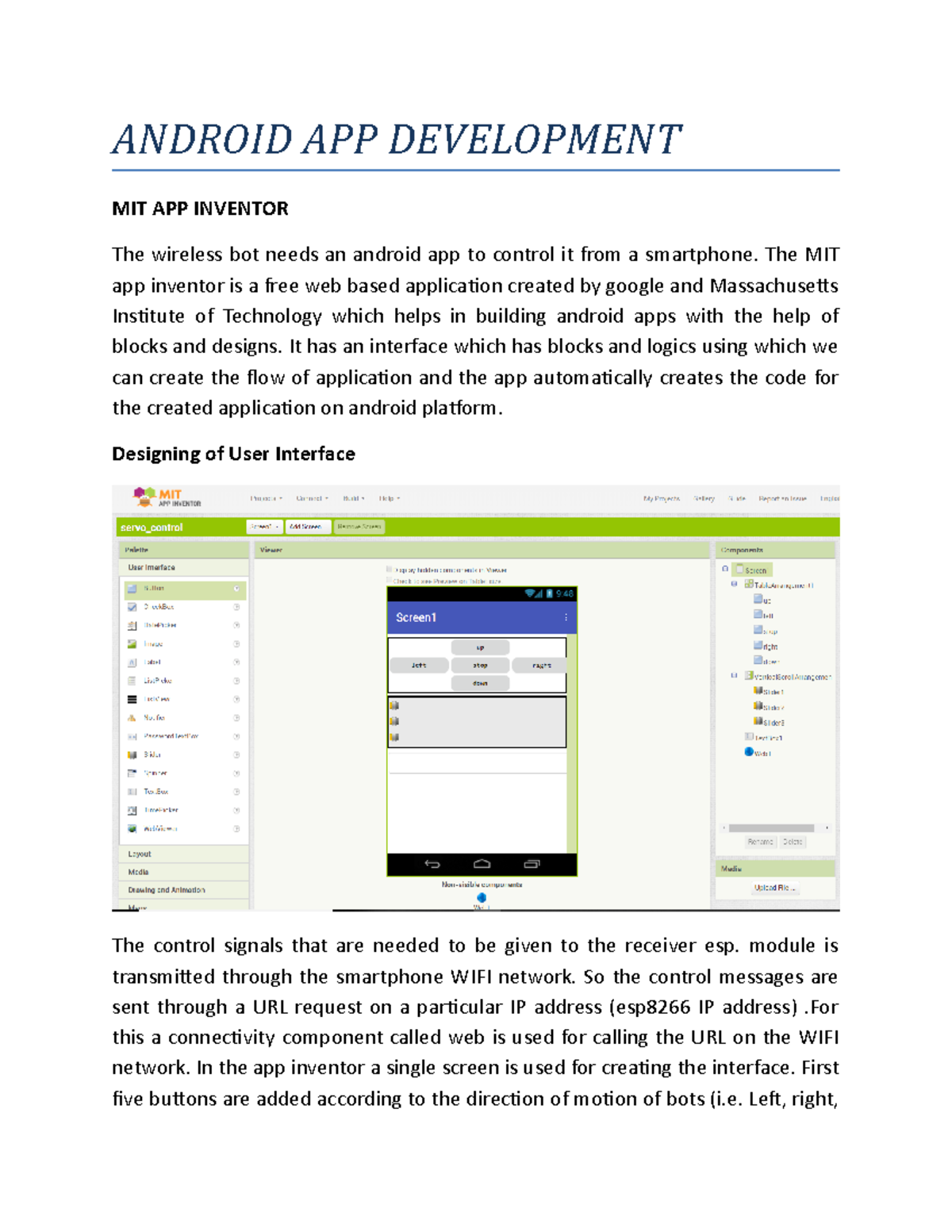Android APP Development - ANDROID APP DEVELOPMENT MIT APP INVENTOR The ...